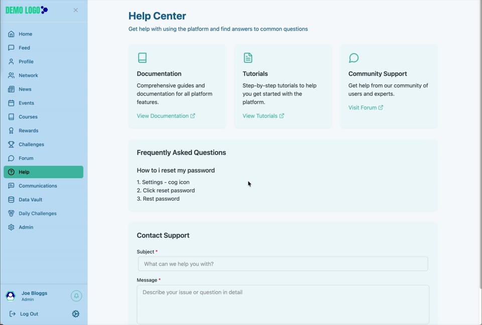 The new FAQ appears immediately in the Help Centre.